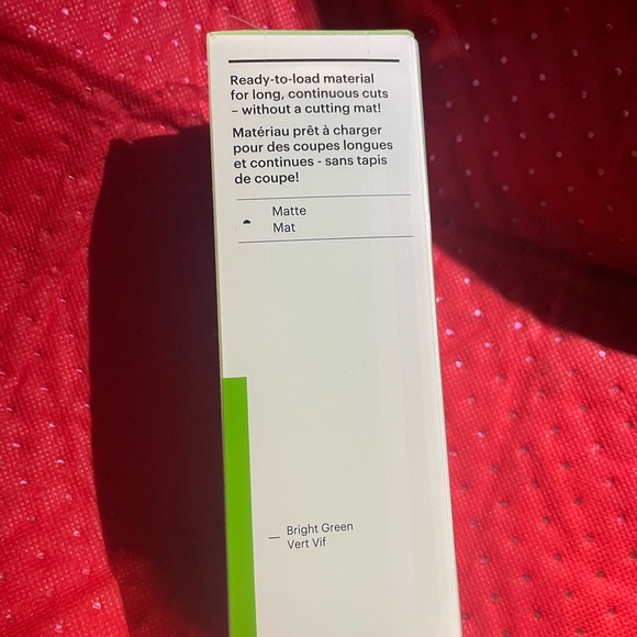 CricutJoy Smart Vinyl Removable, bright green, matte - Picture 3 of 6